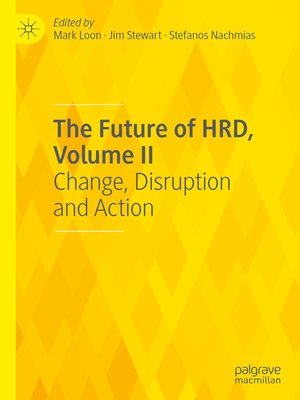 cover image of The Future of HRD, Volume II